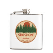 Shoshone National Forest Flachmann (Vorderseite)