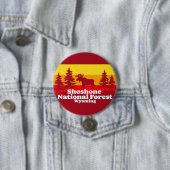 Shoshone National Forest Wyoming Button (Beispiel)