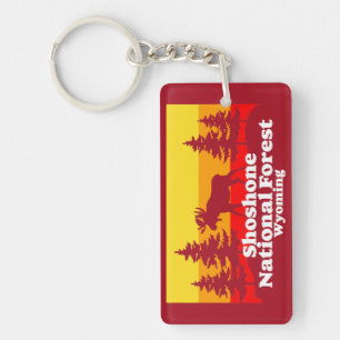 Shoshone National Forest Wyoming Schlüsselanhänger