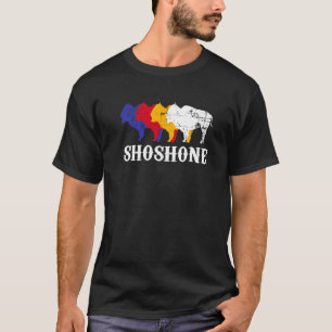 Shoshone People Native Amerikanische Ureinwohner P T-Shirt