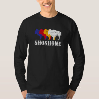 Shoshone People Native Amerikanische Ureinwohner P T-Shirt