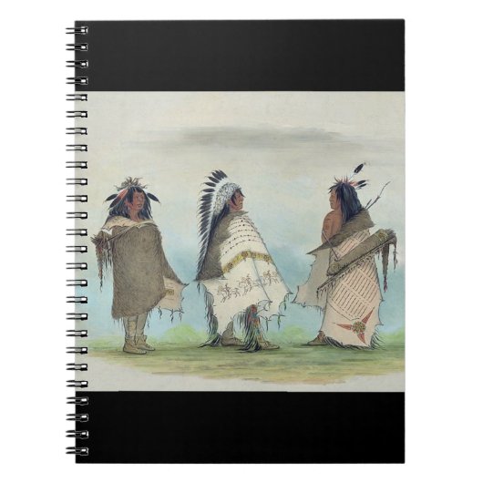 Shoshonee Warriors Notizblock (Vorderseite)
