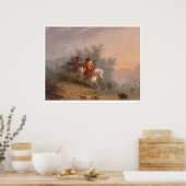 Shoshoni-Amerikanische Ureinwohner (1069A) Poster (Küche)