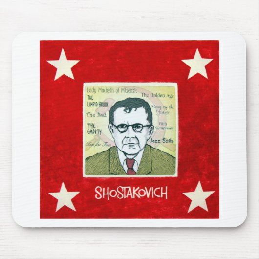 Shostakovich Mousepad (Vorne)