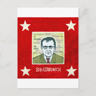 Shostakovich Postkarte