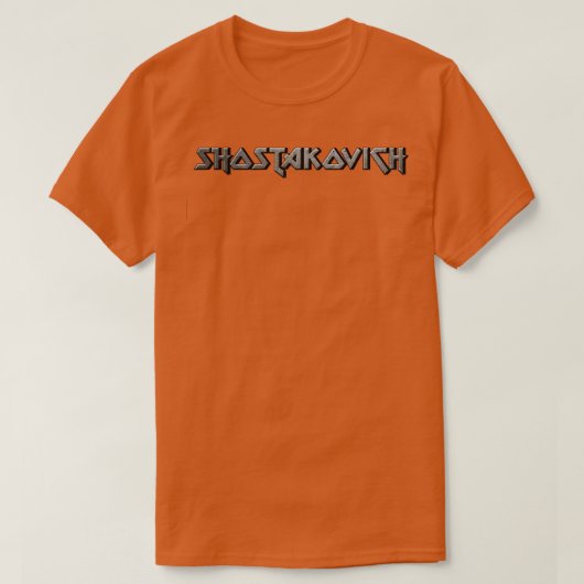 Shostakovich T-Shirt (Design vorne)
