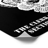 Shot a Türkei Funny Junting Poster blass (Ecke)