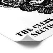 Shot a Turkey Funny Hunting Poster (Ecke)