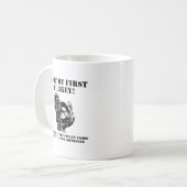 Shot a Turkey Funny Junting Tasse (Vorderseite Links)