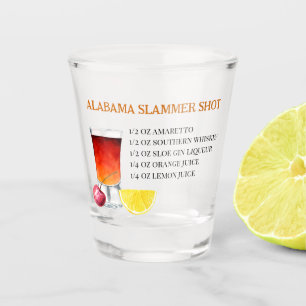 Shot Drink Rezept Alabama Slammer Schnapsglas