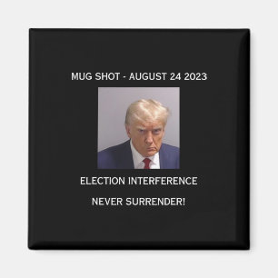 Shot Election Interference Nie übergeben! Magnet