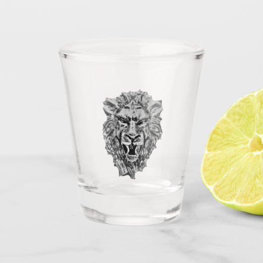SHOT GLASS ART STYLE DESIGN SCHNAPSGLAS (Vorderseite)