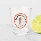 Shot Glass - Bester Mann von Par - Golfer Schnapsglas (Vorderseite)