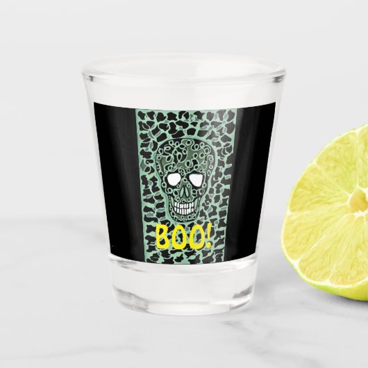 Shot Glass Halloween Style. Schnapsglas (Vorderseite)