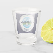 Shot Glass - Hütte - Personalisiert - Name hinzufü Schnapsglas (Rückseite)