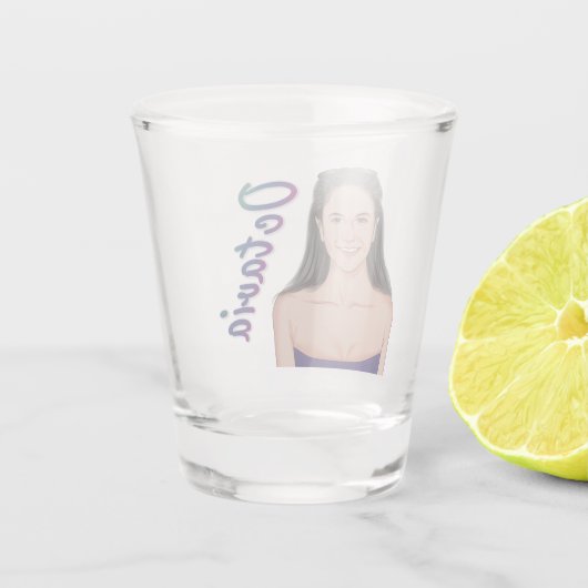 Shot Glass - Octavia Schnapsglas (Rückseite)