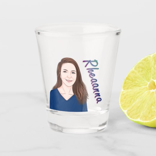 Shot Glass - Rheanna Schnapsglas (Vorderseite)
