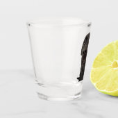 Shot Glass Scared Dog Meme Schnapsglas (Links)