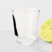 Shot Glass Scared Dog Meme Schnapsglas (Rechts)