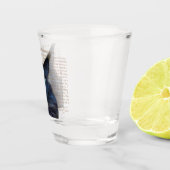 Shot glass - schwarze Maine Coon Katze Schnapsglas (Rechts)