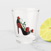 Shot Glass - Stiletto-Rose Schnapsglas (Vorderseite)