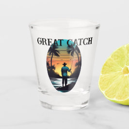 Shot Glass von Fisherman "Great Catch" Schnapsglas