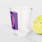 Shot Glass - Yoga Zen - Personalisiert - Einsetzen Schnapsglas (Rechts)