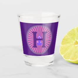 Shot Glass - Yoga Zen - Personalisiert - Einsetzen Schnapsglas