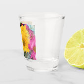 Shot Glasses - Gelbe grüne blaue, rosa Laien Schnapsglas (Rechts)