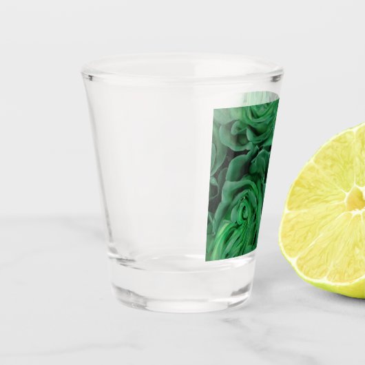 Shot Glasses - Grüne Rose Schnapsglas (Links)