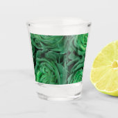 Shot Glasses - Grüne Rose Schnapsglas (Vorderseite)
