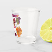 Shot Glasses - Hübsch gepresste Blume Schnapsglas (Rechts)