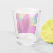 Shot Glasses - Hübsche Rose Petals Schnapsglas (Rückseite)