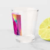 Shot Glasses - Hübsche Rose Petals Schnapsglas (Rechts)