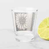 Shot Glasses: Sonnenblumensafari Schnapsglas (Rückseite)