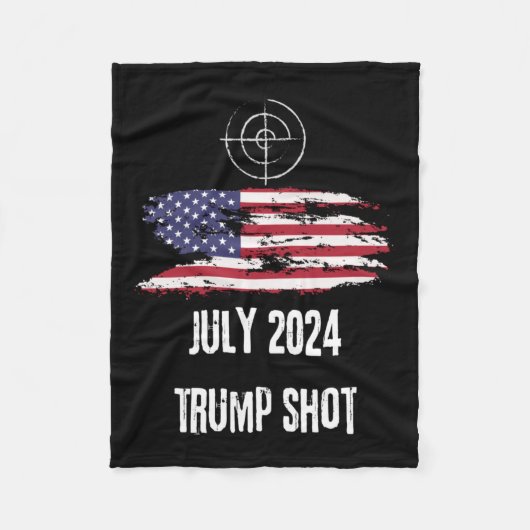 Shot Juli 2024 USA Amerika Fleecedecke (Vorderseite)
