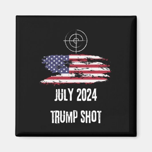 Shot Juli 2024 USA Amerika Magnet (Vorne)