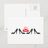 Shot Line Up Postkarte (Vorne/Hinten)