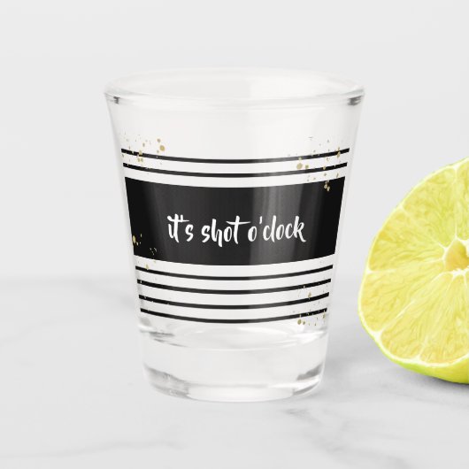 Shot O'Clock | Schnapsglas (Vorderseite)