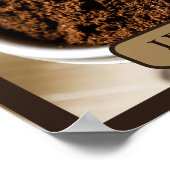 Shot of Espresso Bereit zum Brennen Let's Get Roas Poster (Ecke)