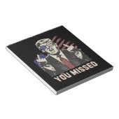 Shot Pro Trump Präsident 2024 Sie vermisst Notizblock (angewinkelt)