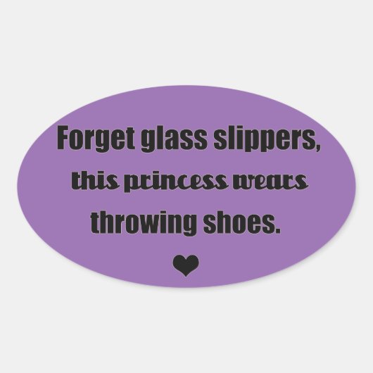 Shot Put Disc werfen Prinzessin Aufkleber (Vorderseite)