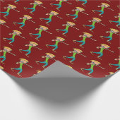 Shot Put Geschenkpapier (Ecke)