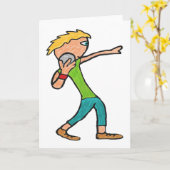 Shot Put Karte (Gelbe Blume)