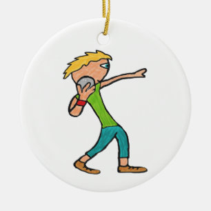 Shot Put Keramik Ornament
