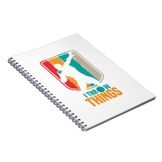 Shot Put Notizblock (Rechte Seite)