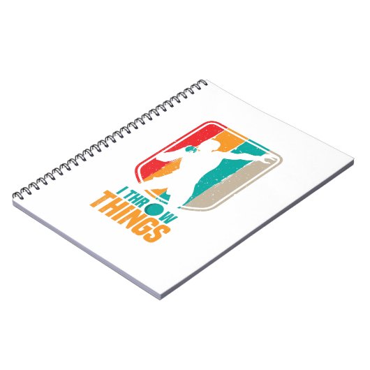 Shot Put Notizblock (Linke Seite)