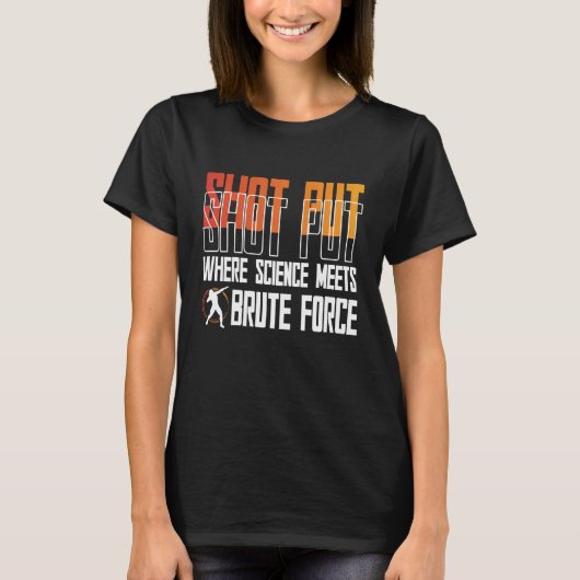 Shot Put Shot Putter 1 T-Shirt (Vorderseite)