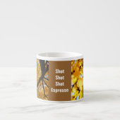 Shot Shot Shot Espresso Tasse benutzerdefinierte H (Vorderseite)
