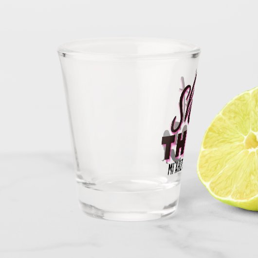 Shot Thot | Funny | Backenglas Schnapsglas (Links)